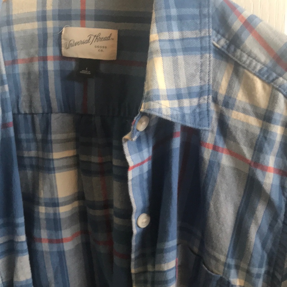 Universal Thread Plaid Shirt - Picture 2 of 3